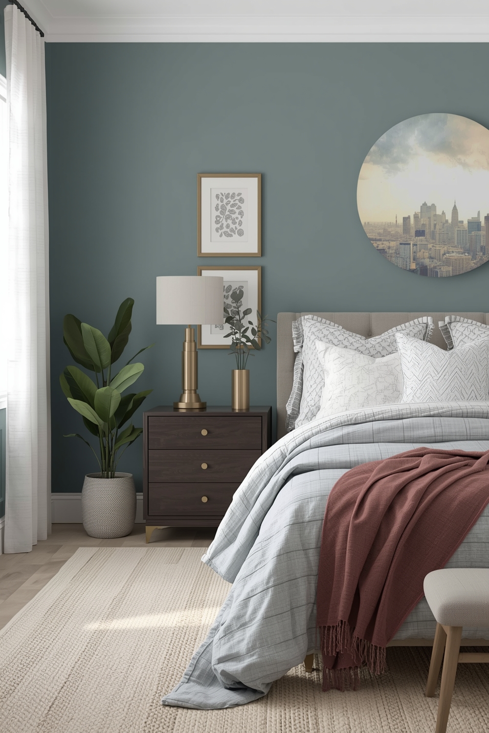 Bedroom Paint Color Visualization Guides