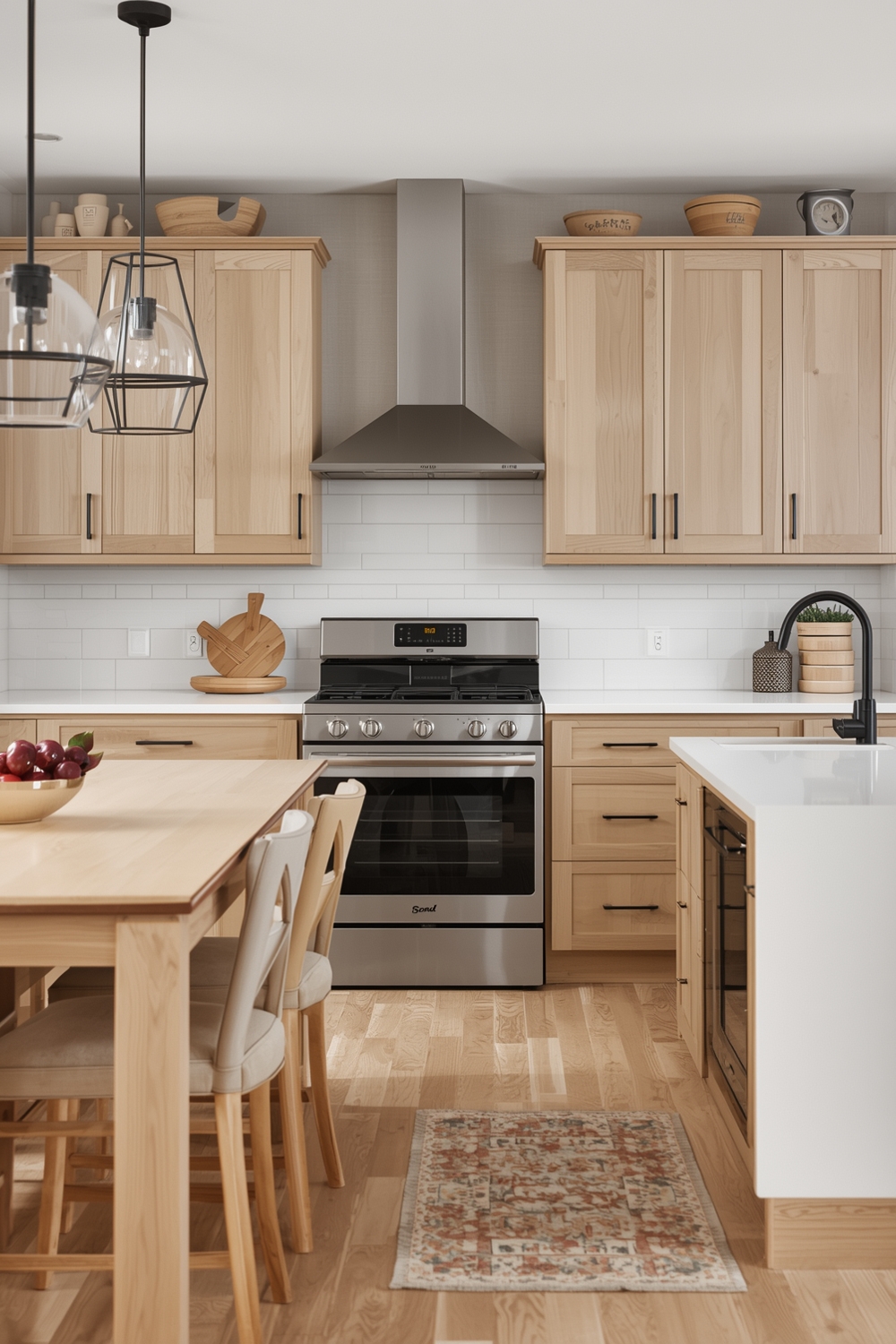 Current White Oak Kitchen Hue Palettes