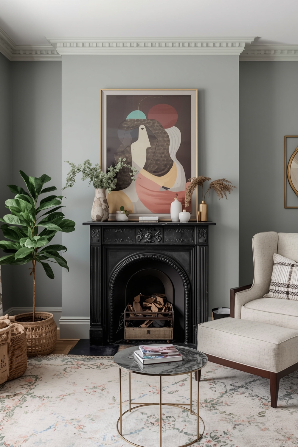 Fashionable Interior Room Paint Layouts