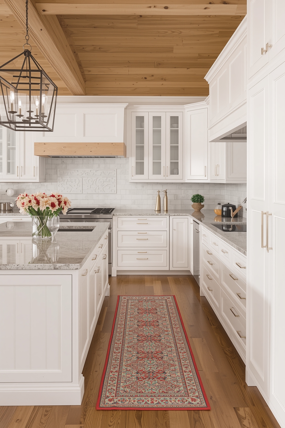 Grand Scale White Oak Kitchen Ideas