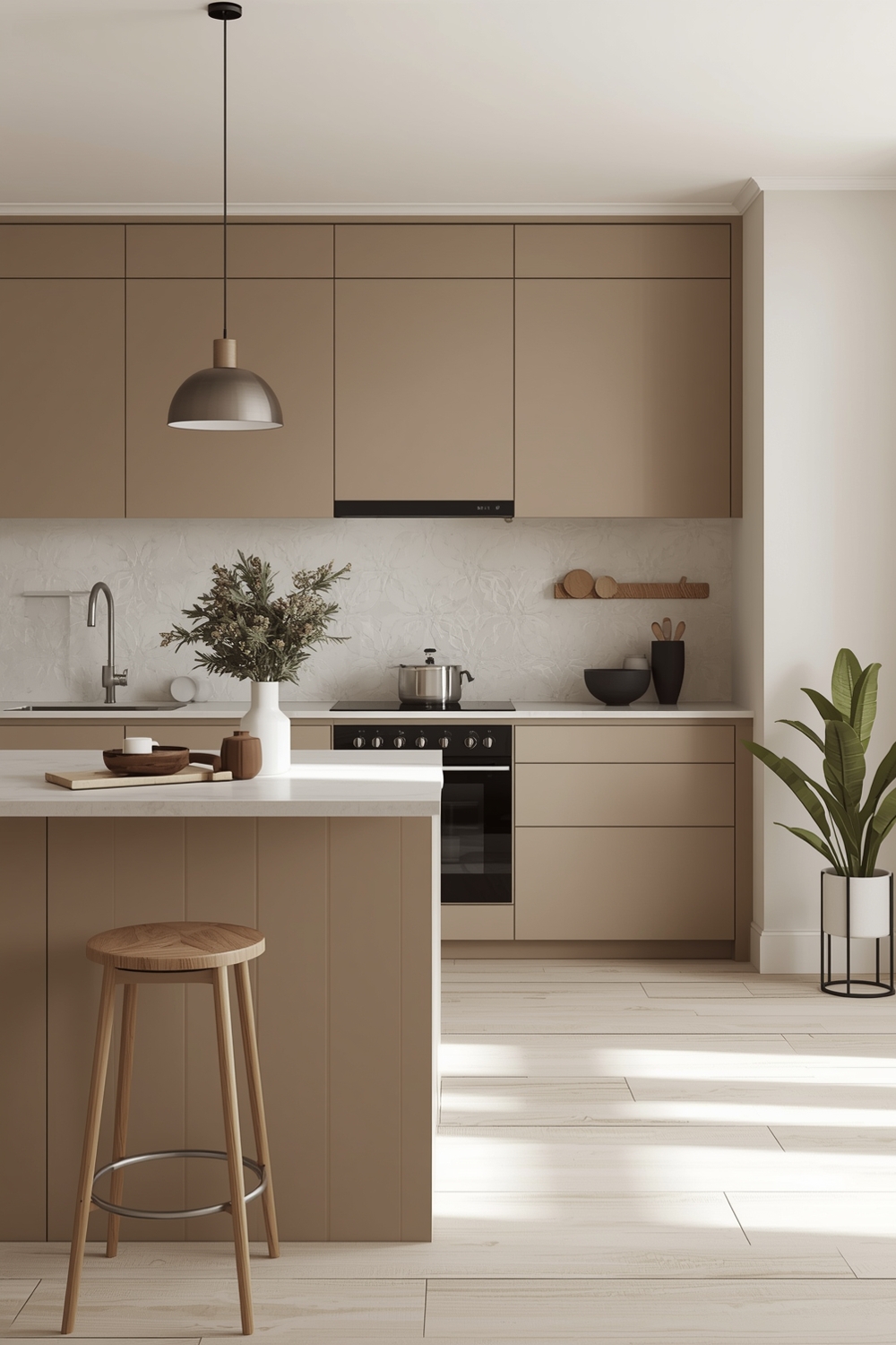 Muted Beige Kitchen Design Moods
