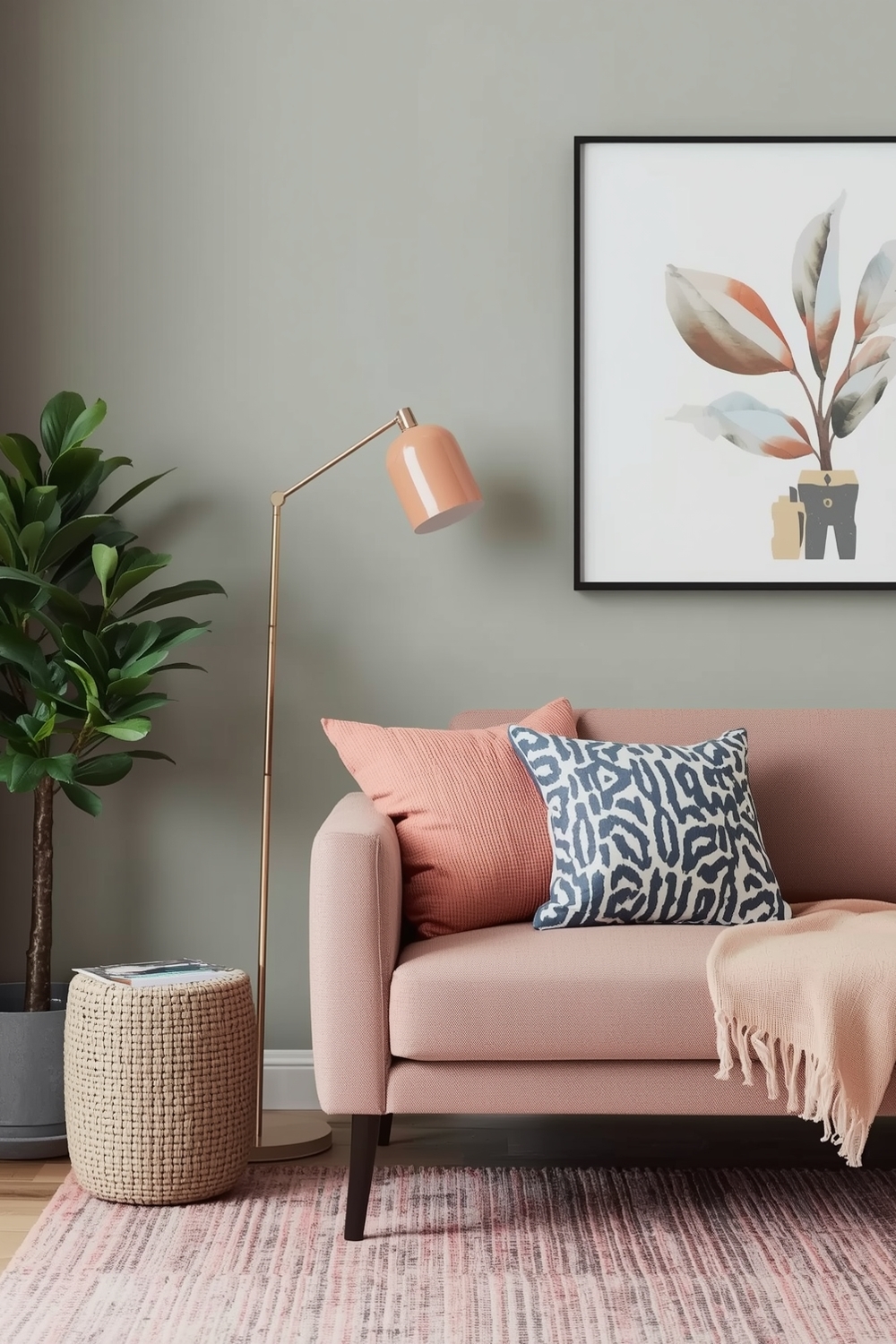 Neutral and Vibrant Color Combination Galleries