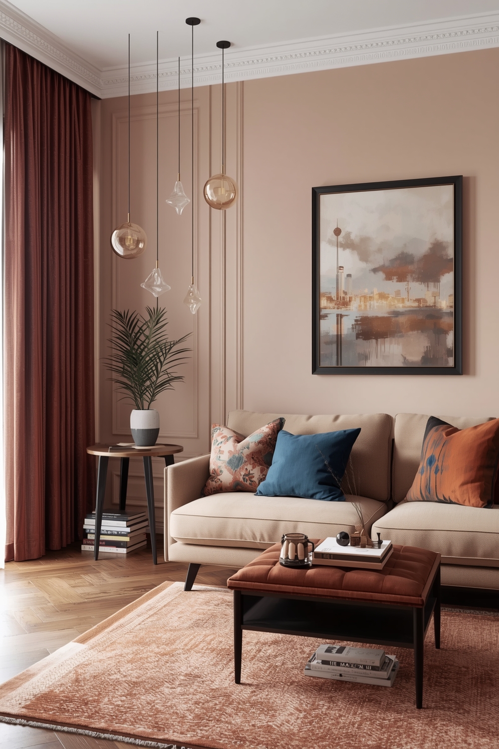 Room Color Harmony for Urban Apartments