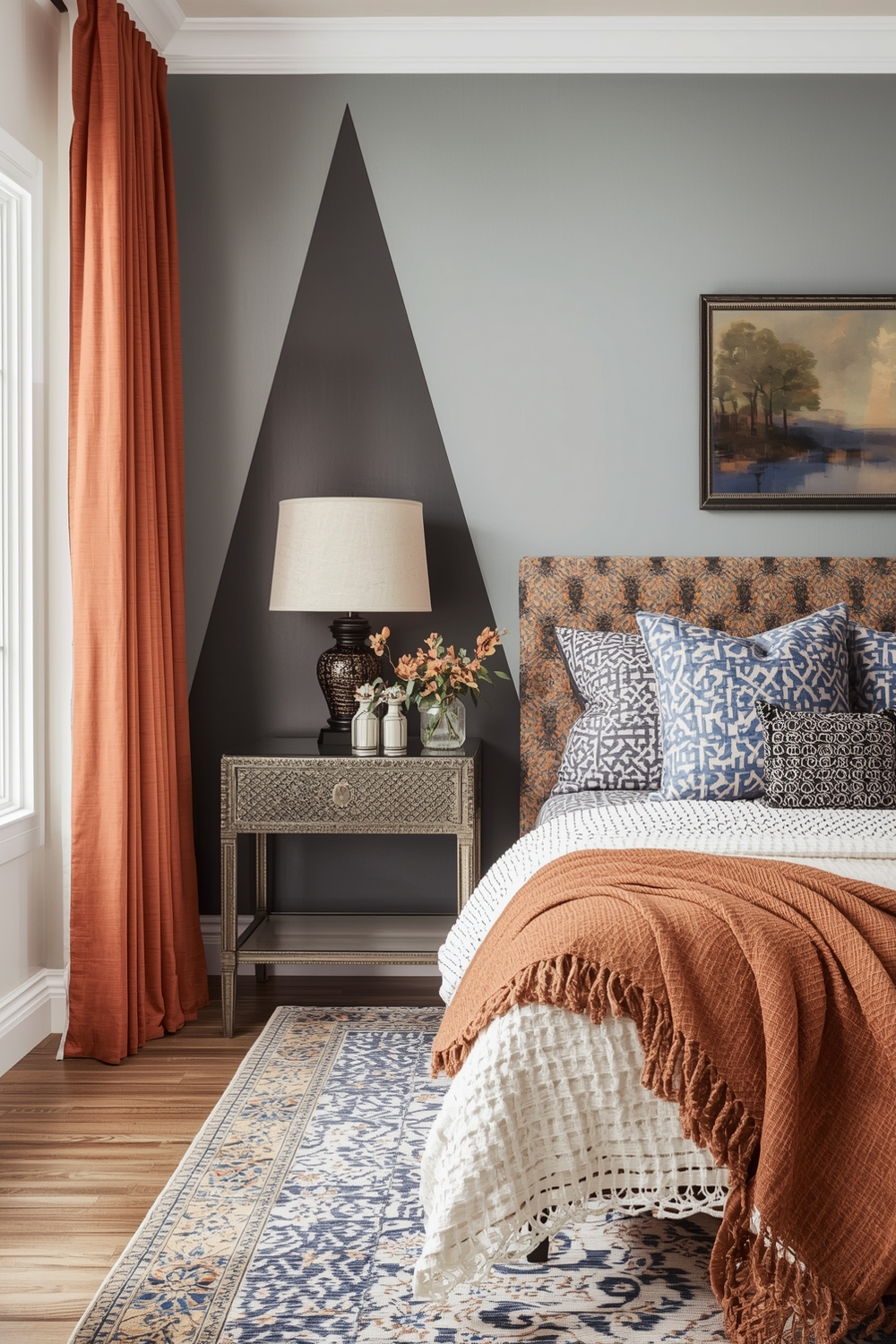 Room Paint Ideas with Dramatic Accent Walls