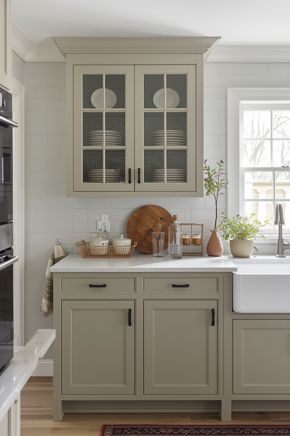 Two-Toned Cabinets for Relaxed Home Kitchens