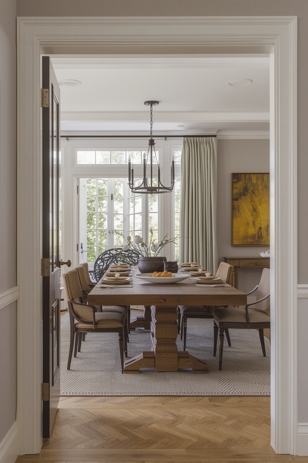 Two-Toned Designs for Country Homes