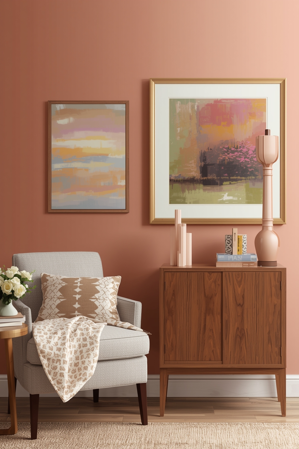 Warm and Cool Tone Paint Pairings
