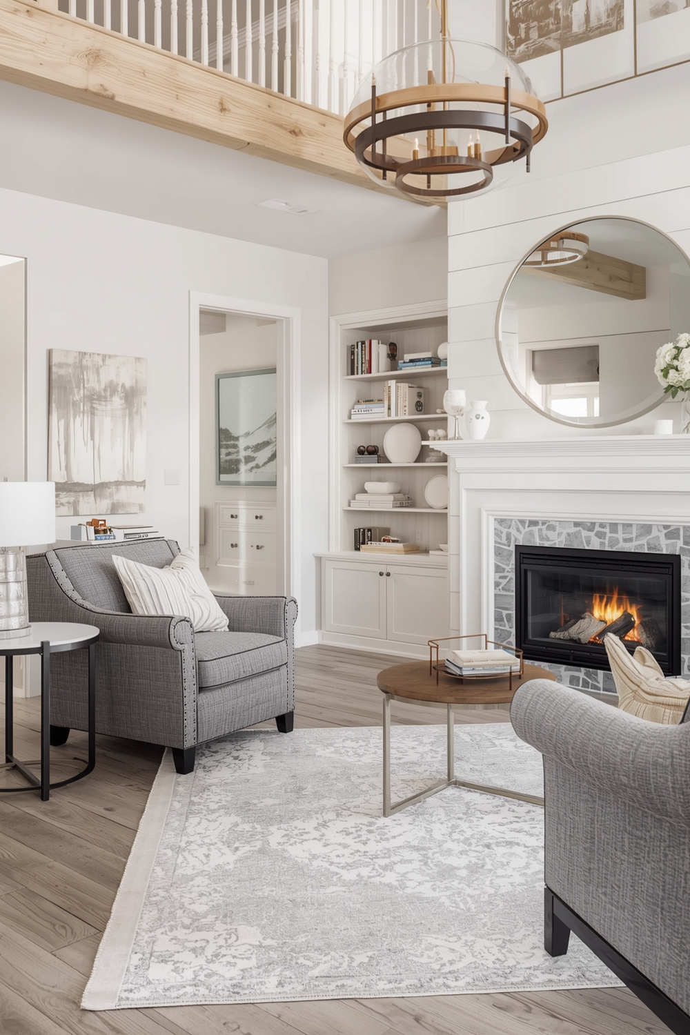 White Oak Designs for Great Rooms