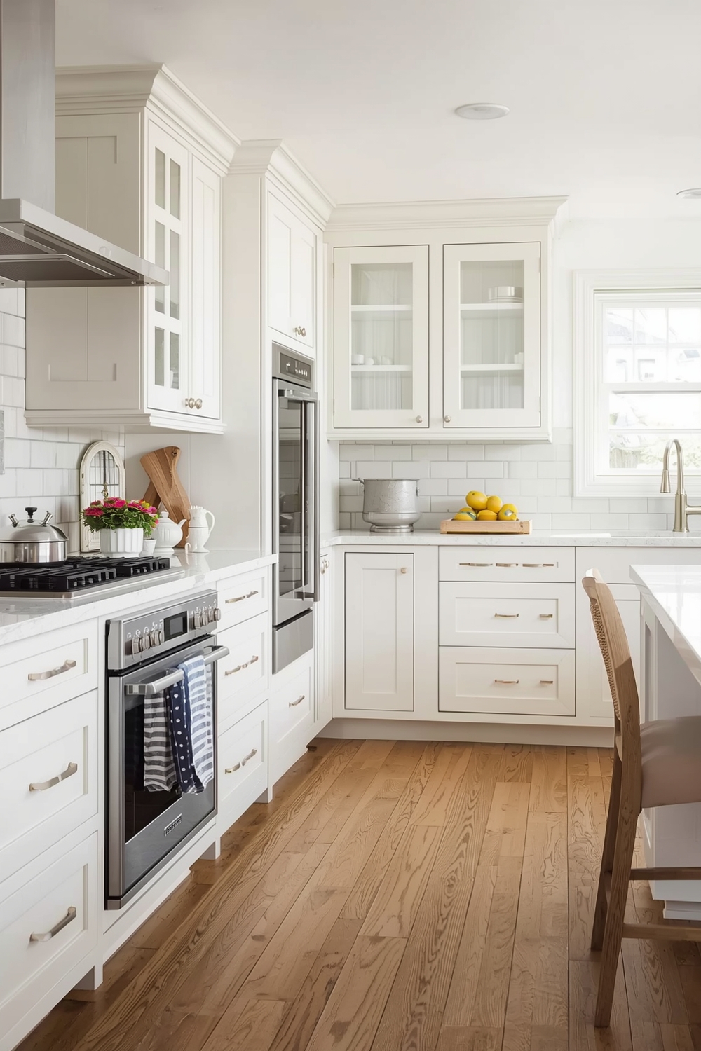 White Oak Kitchen Ergonomic Design Tips