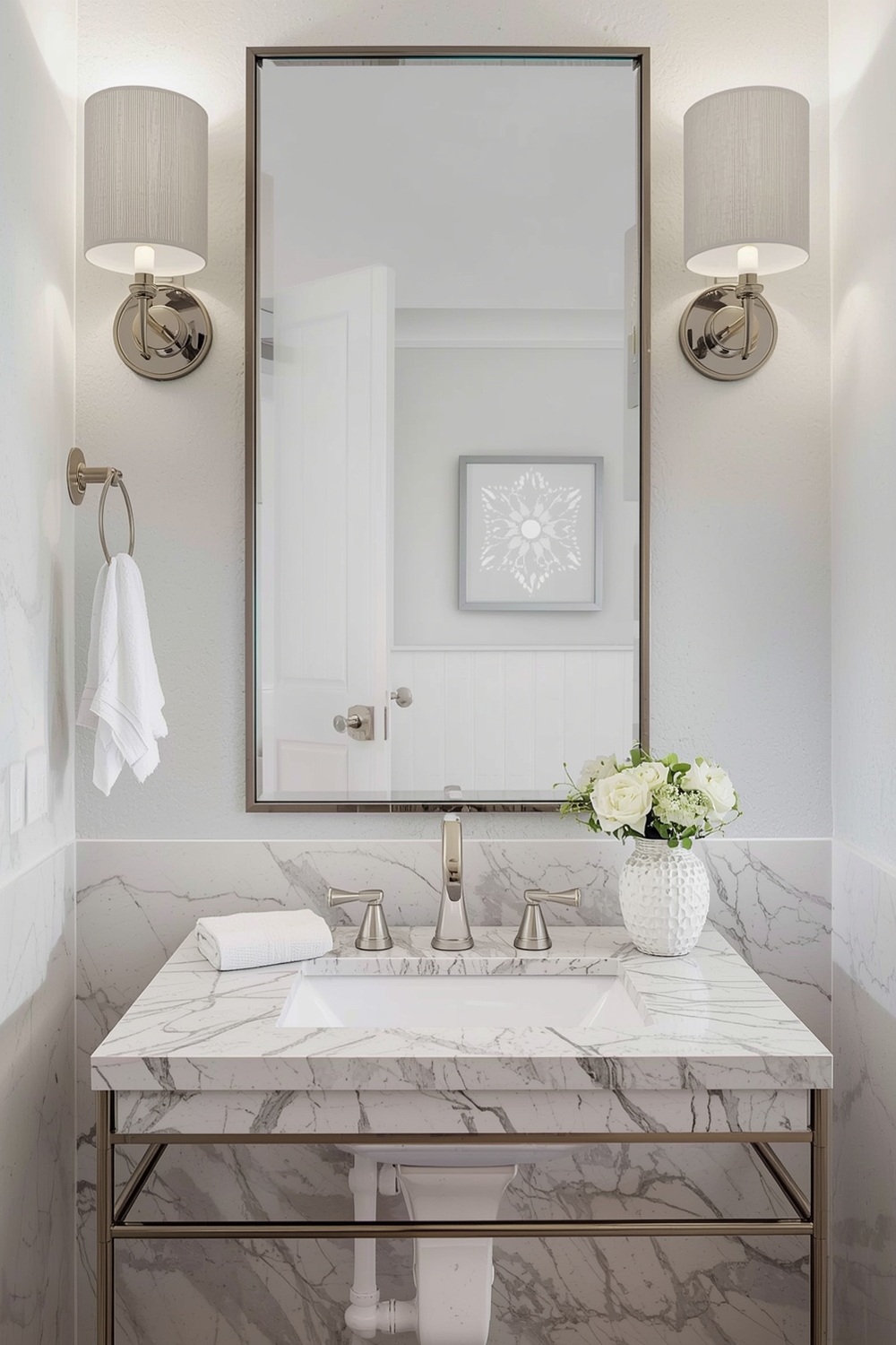 Bathroom Mirror Accent Design Galleries