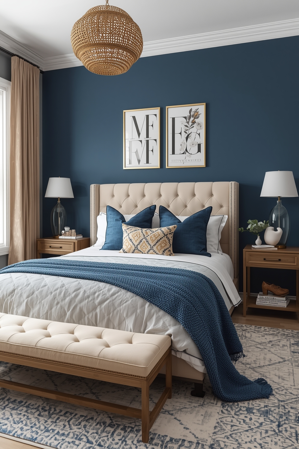 Blue Bedroom Decor Inspiration Boards