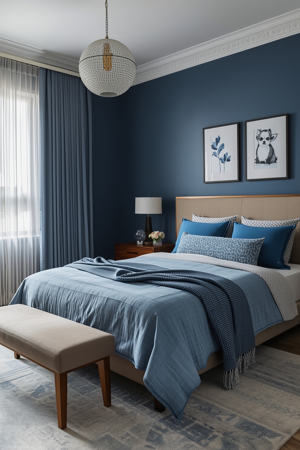 Blue Bedroom Design Galleries for Modern Homes