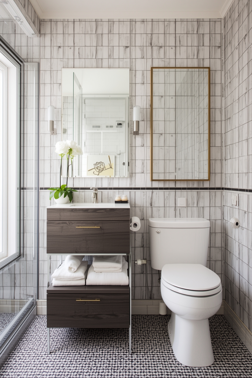 Bright Bathroom Mirror Layout Galleries