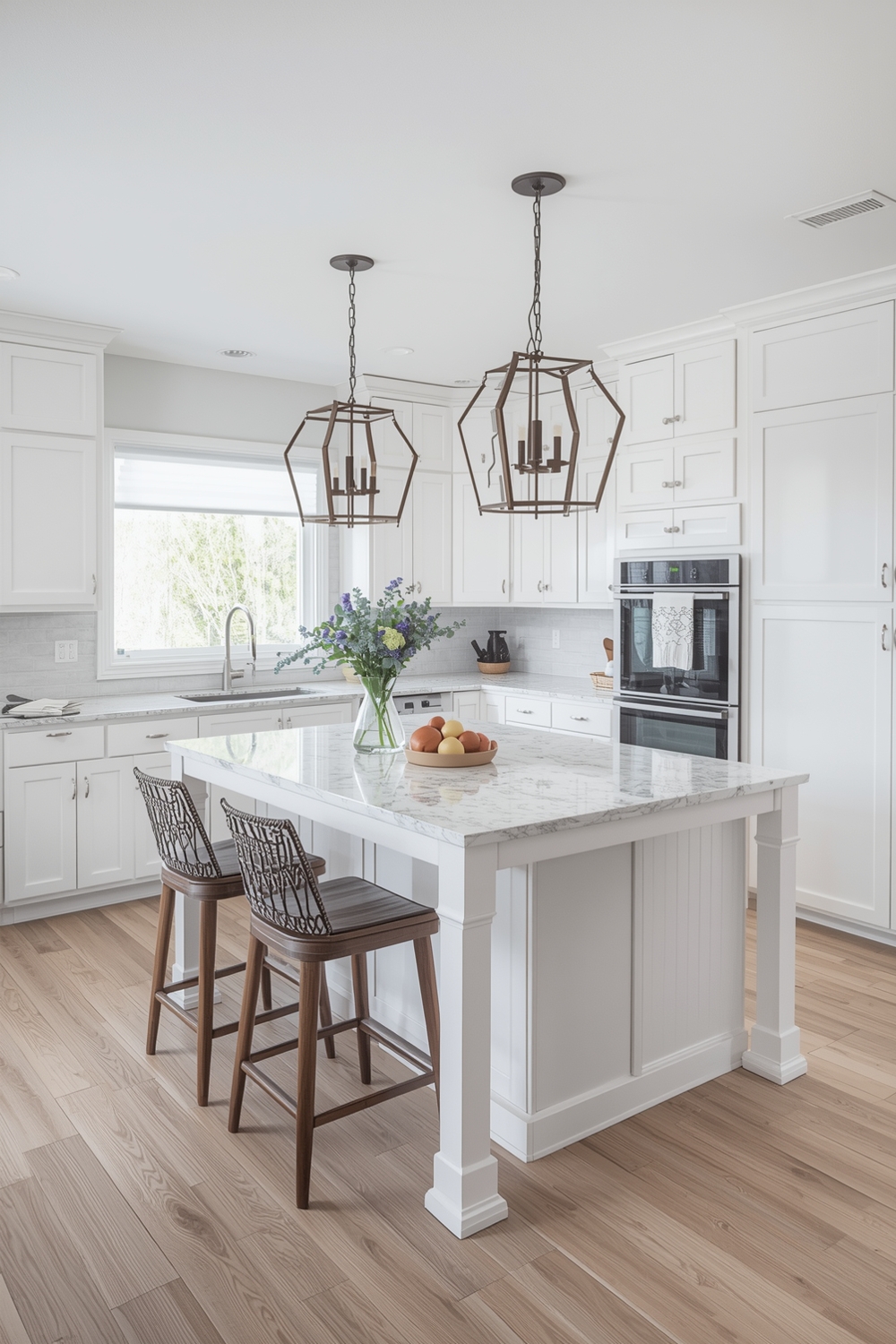 Bright Kitchen Island Layout Galleries