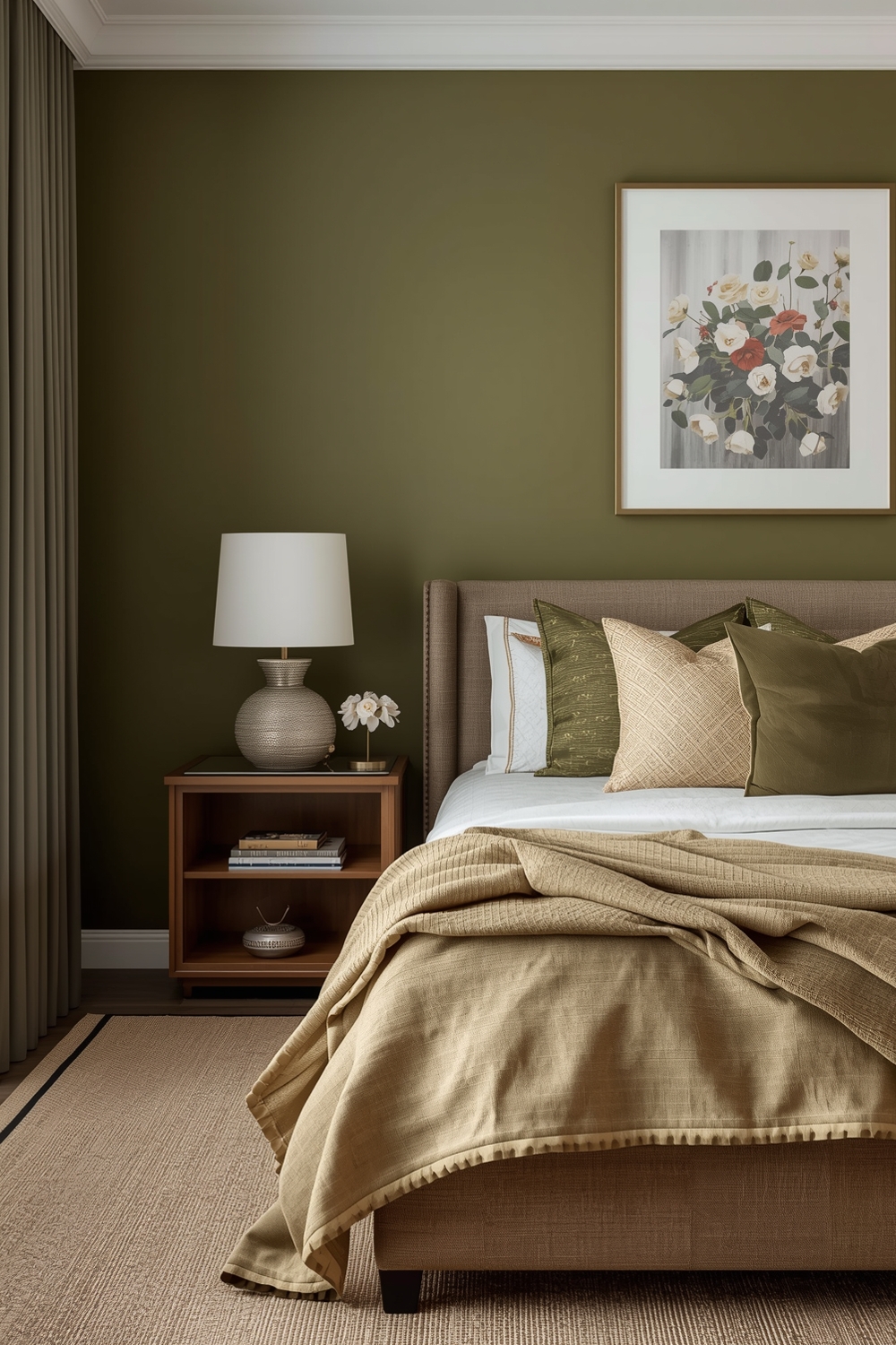 Bright Olive Green Bedroom Layout Galleries
