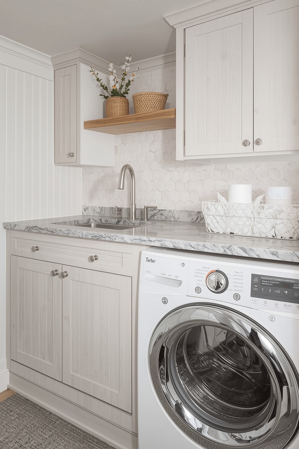Bright and Chic Laundry Room Design Galleries