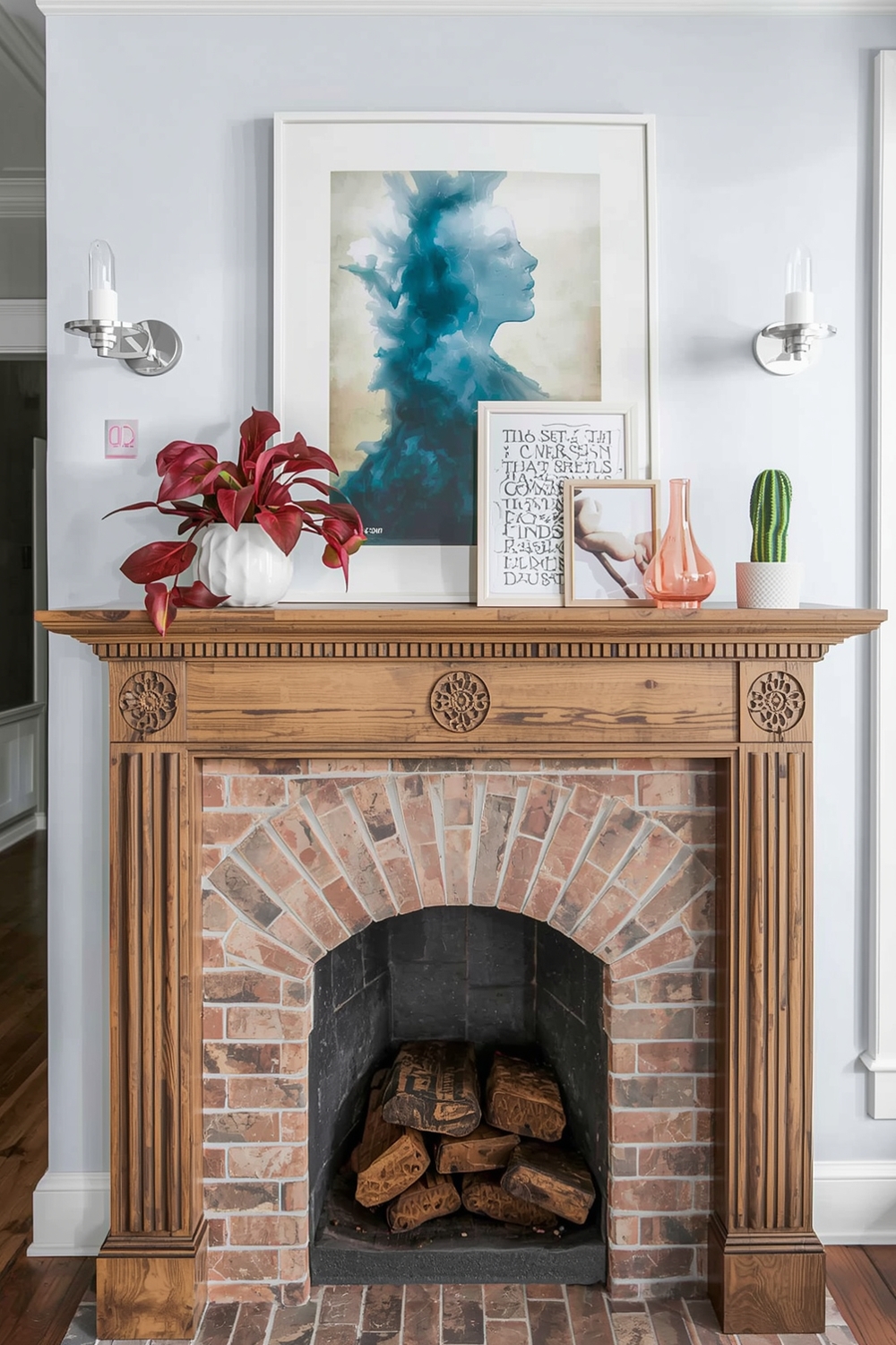 Chic Fireplace Accent Feature Ideas