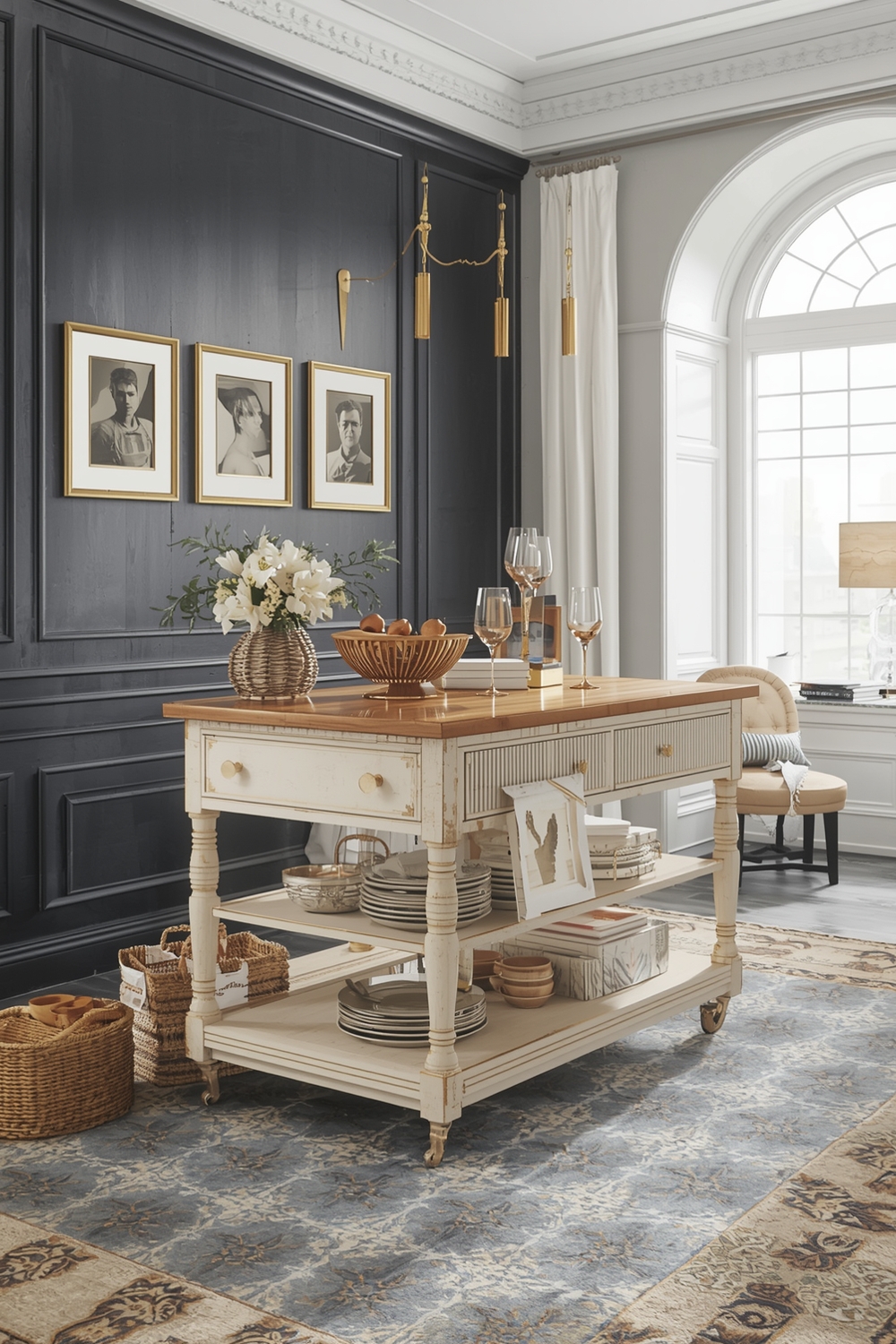 Chic Kitchen Island Accent Galleries