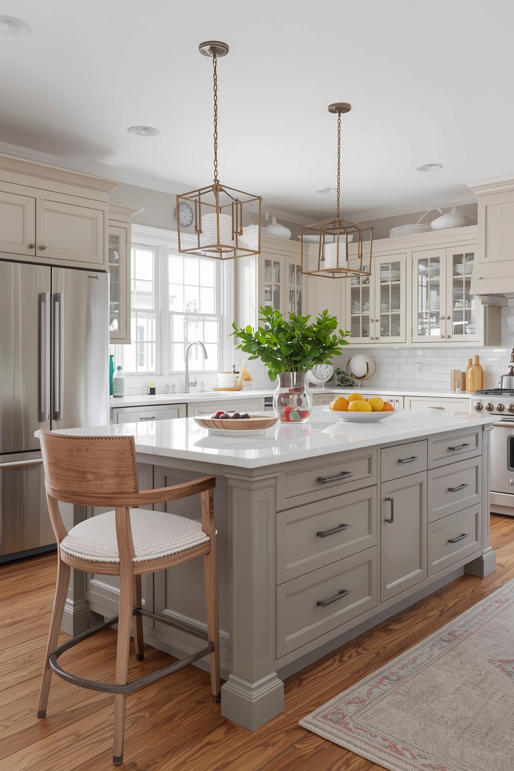 Chic Kitchen Island Layout Examples