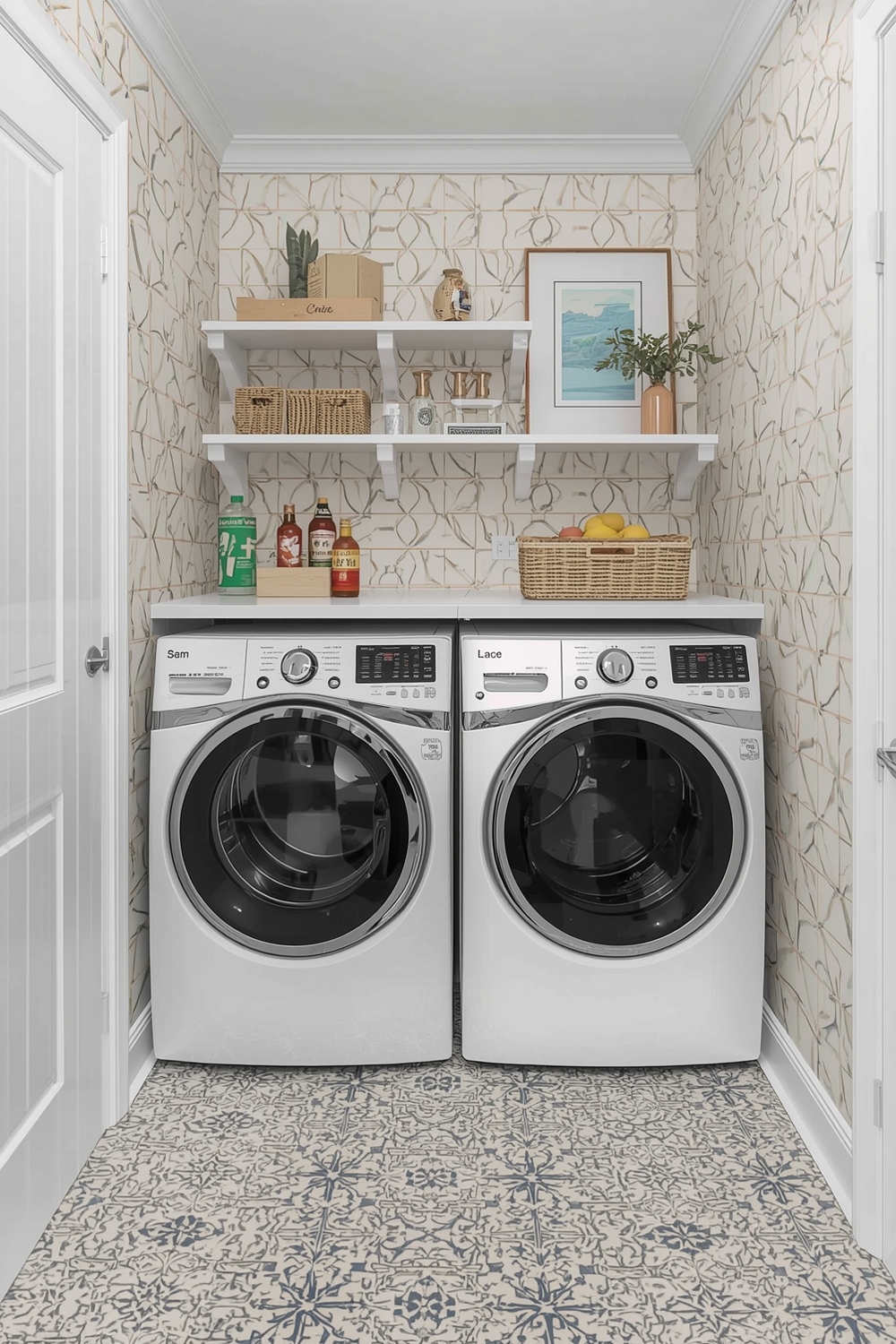 Chic Laundry Room Floor Plan Ideas