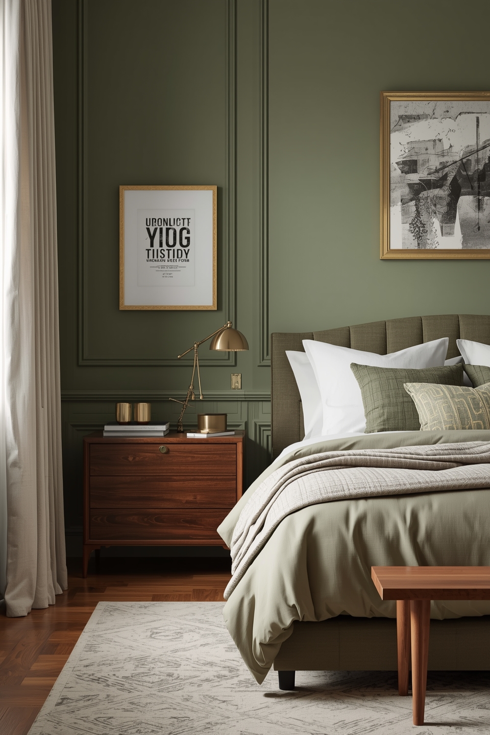 Chic Sage Green Bedroom Layout Pairing Examples
