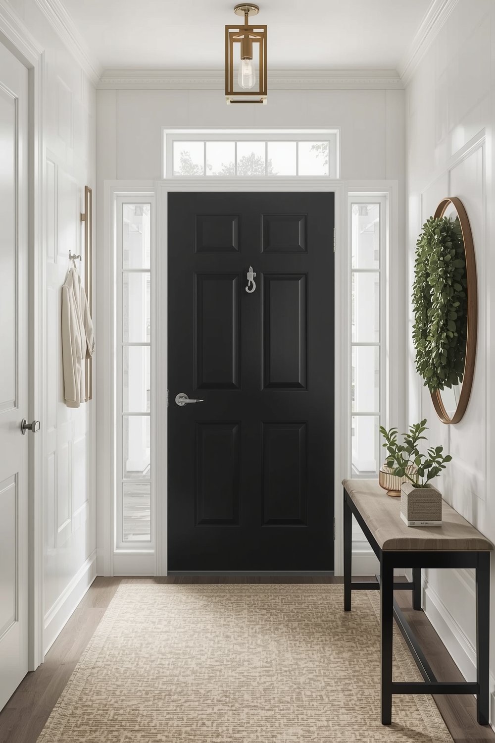 Chic Small Entryway Layout Examples