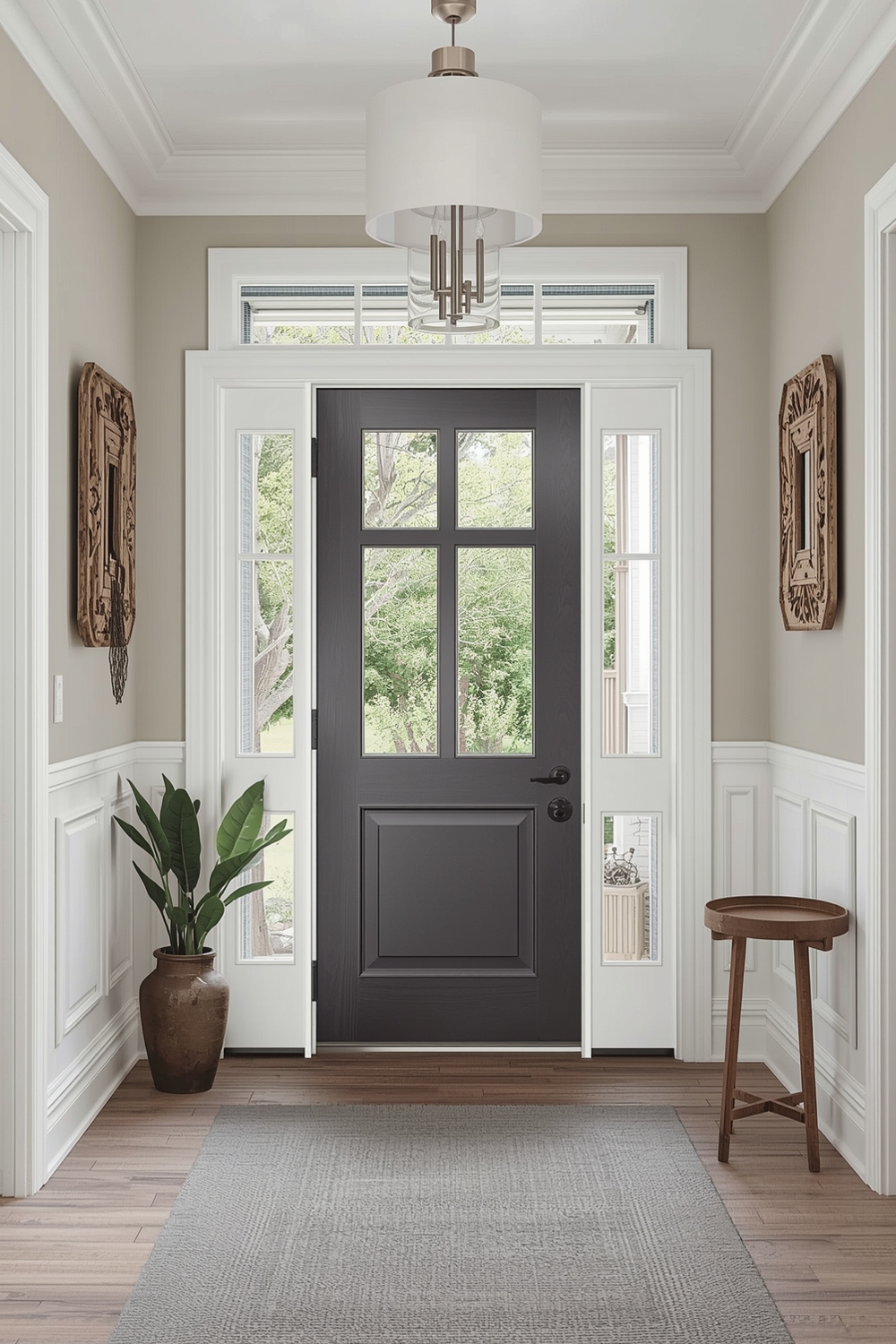 Chic Small Entryway Layout Galleries