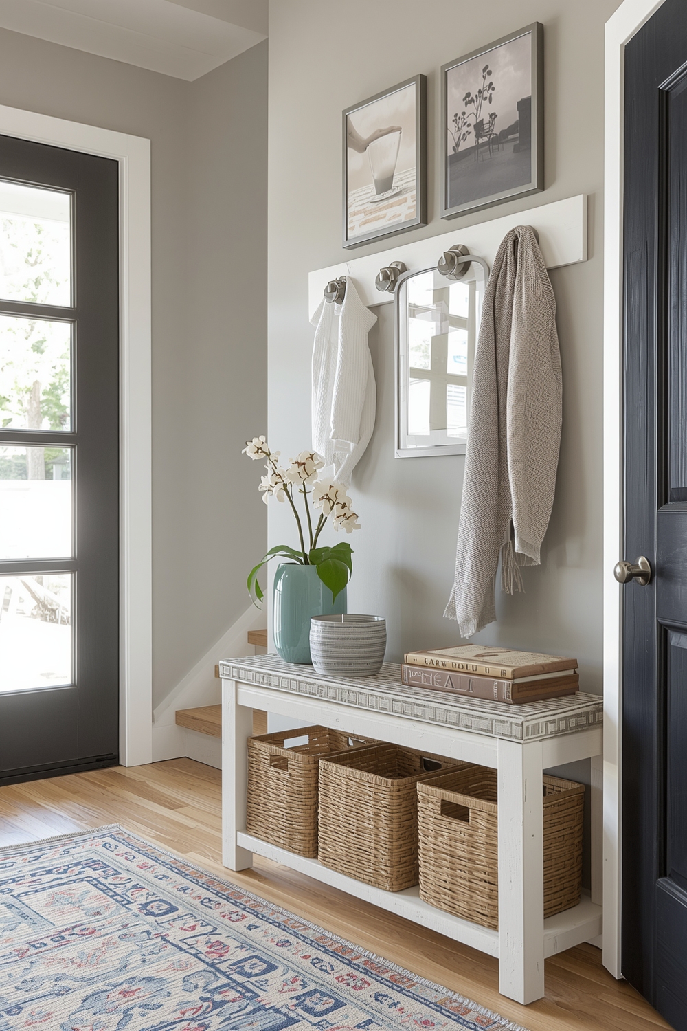 Chic Small Entryway Storage Solutions