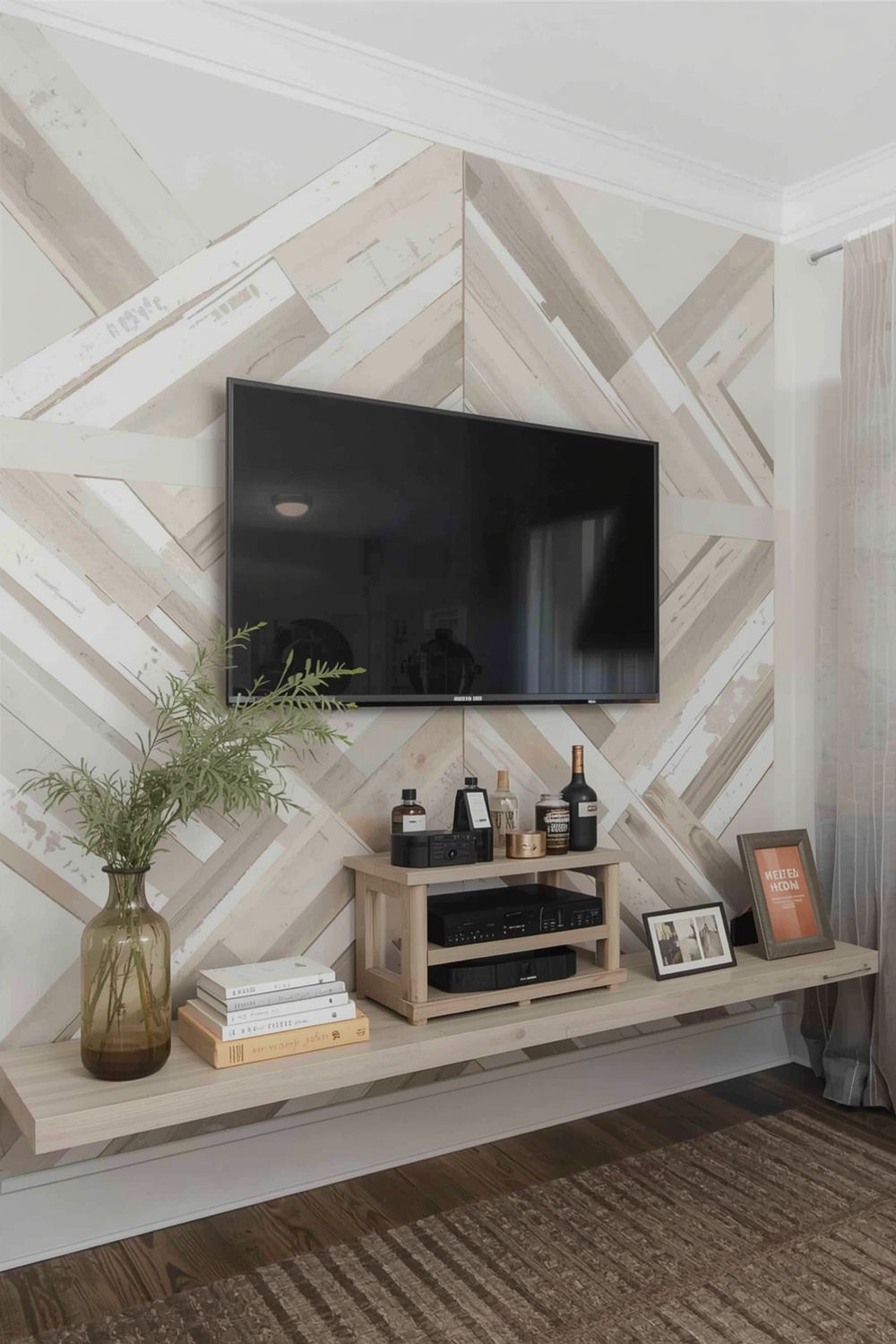 Chic TV Wall Accent Layout Inspirations
