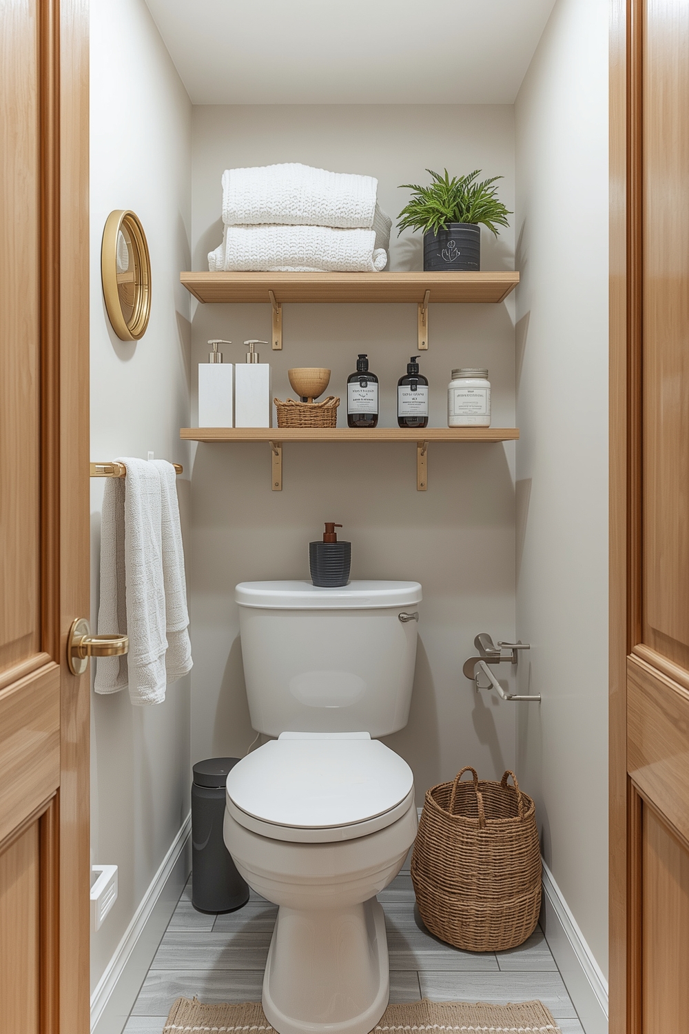 Compact Bathroom Organization Concepts