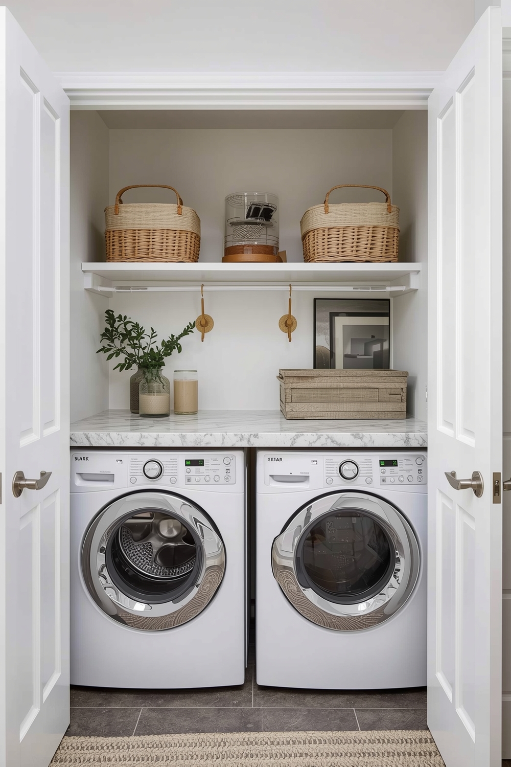Compact Laundry Room Solution Ideas