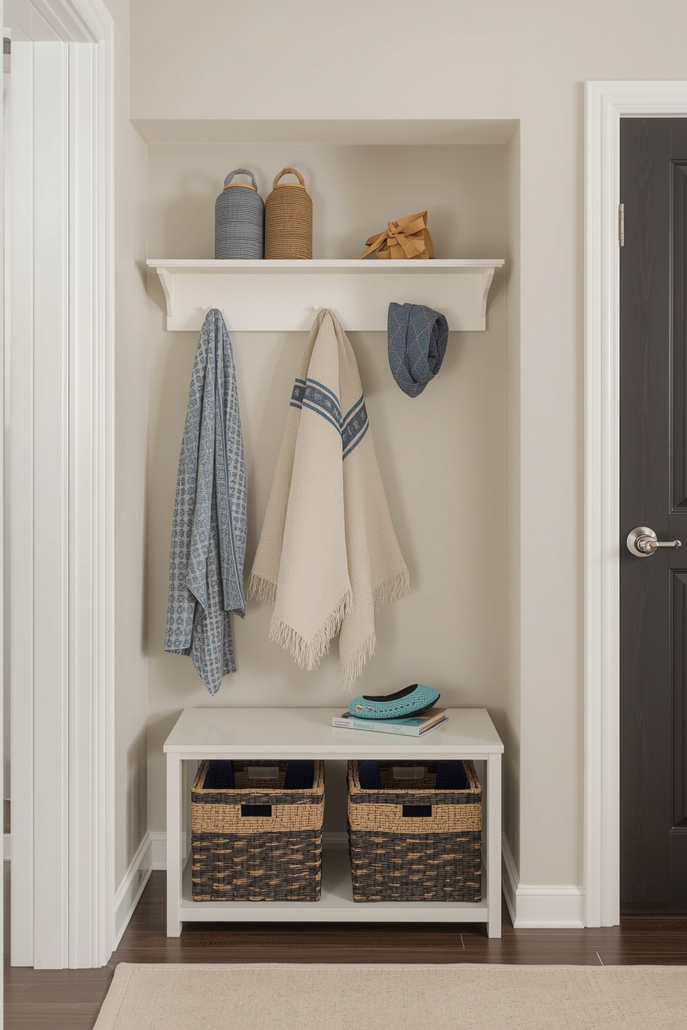 Compact Small Entryway Storage Ideas