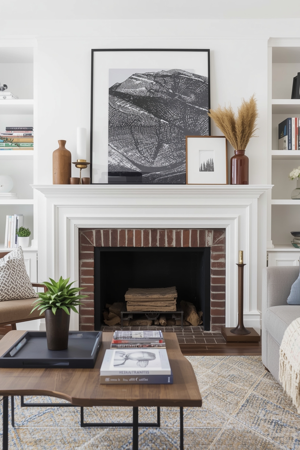 Contemporary Fireplace Inspiration Boards