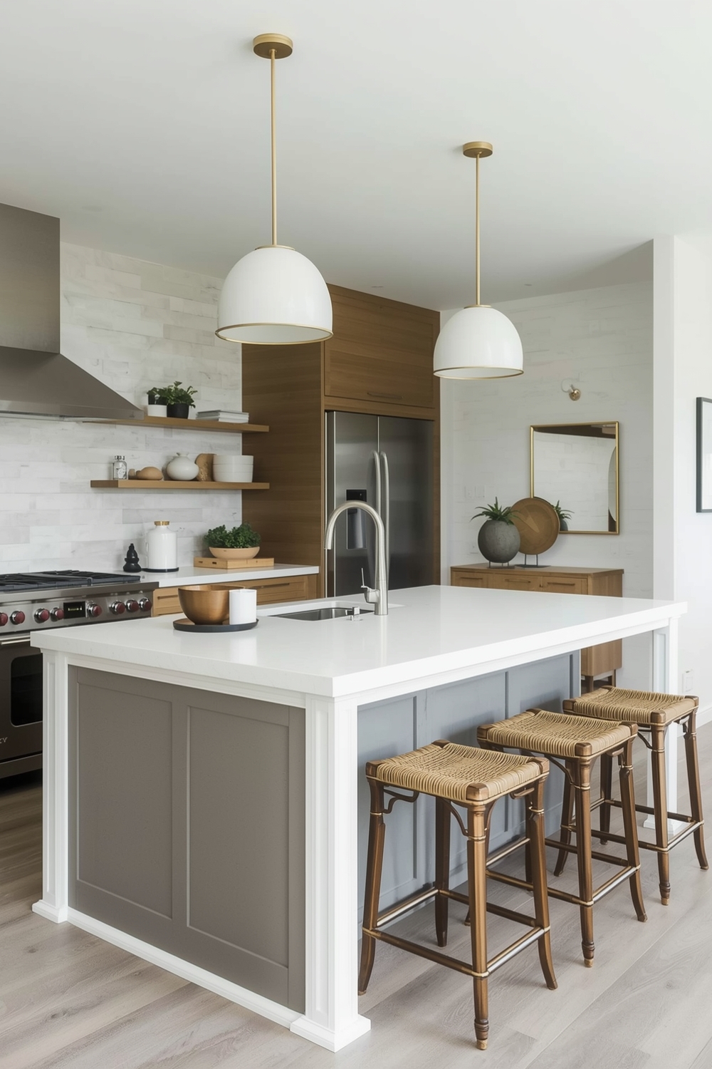 Contemporary Kitchen Island Layout Inspirations