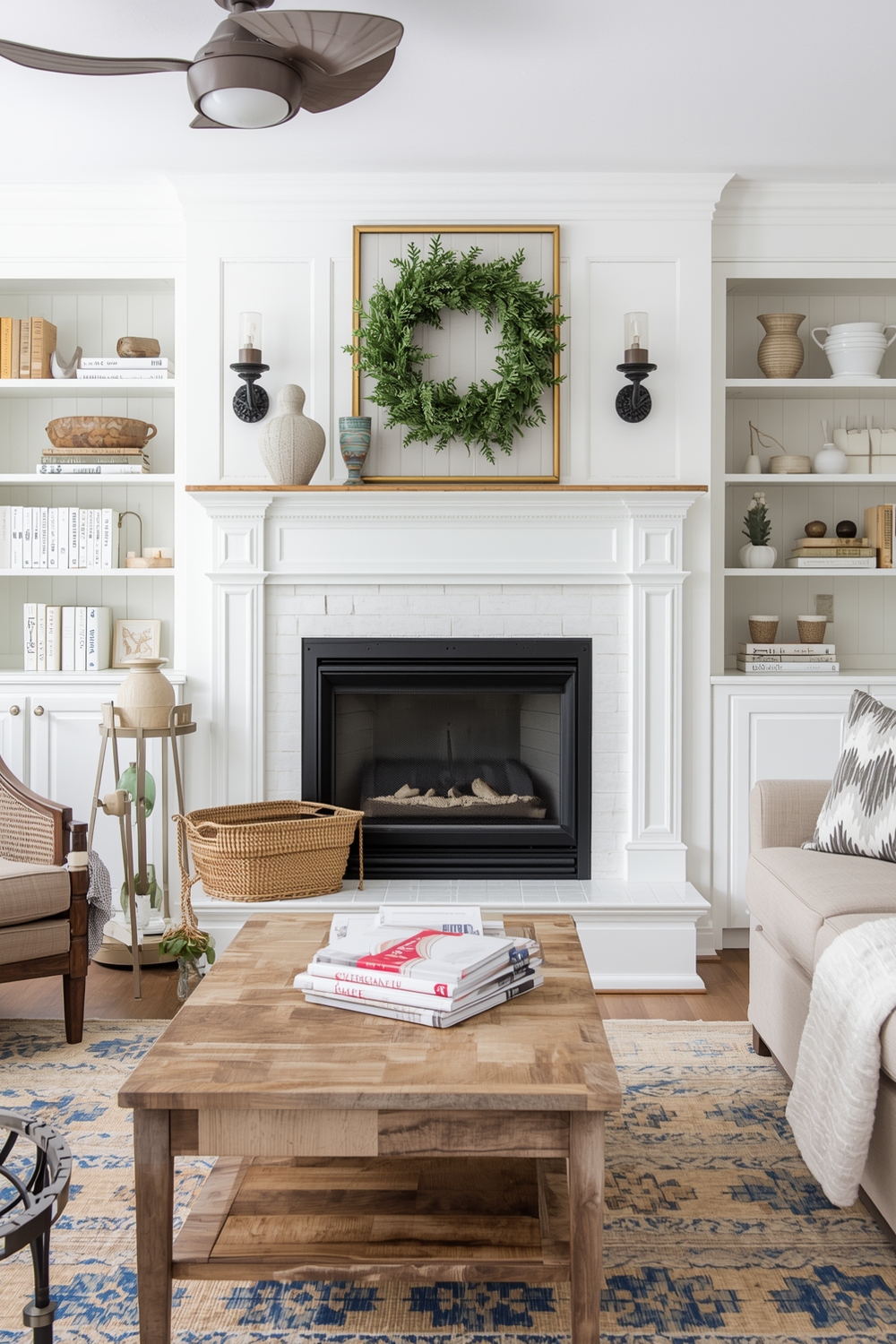 Current Farmhouse Fireplace Layout Guides