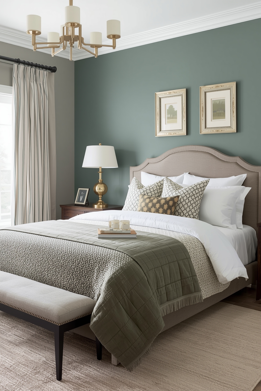 Current Sage Green Bedroom Design Examples