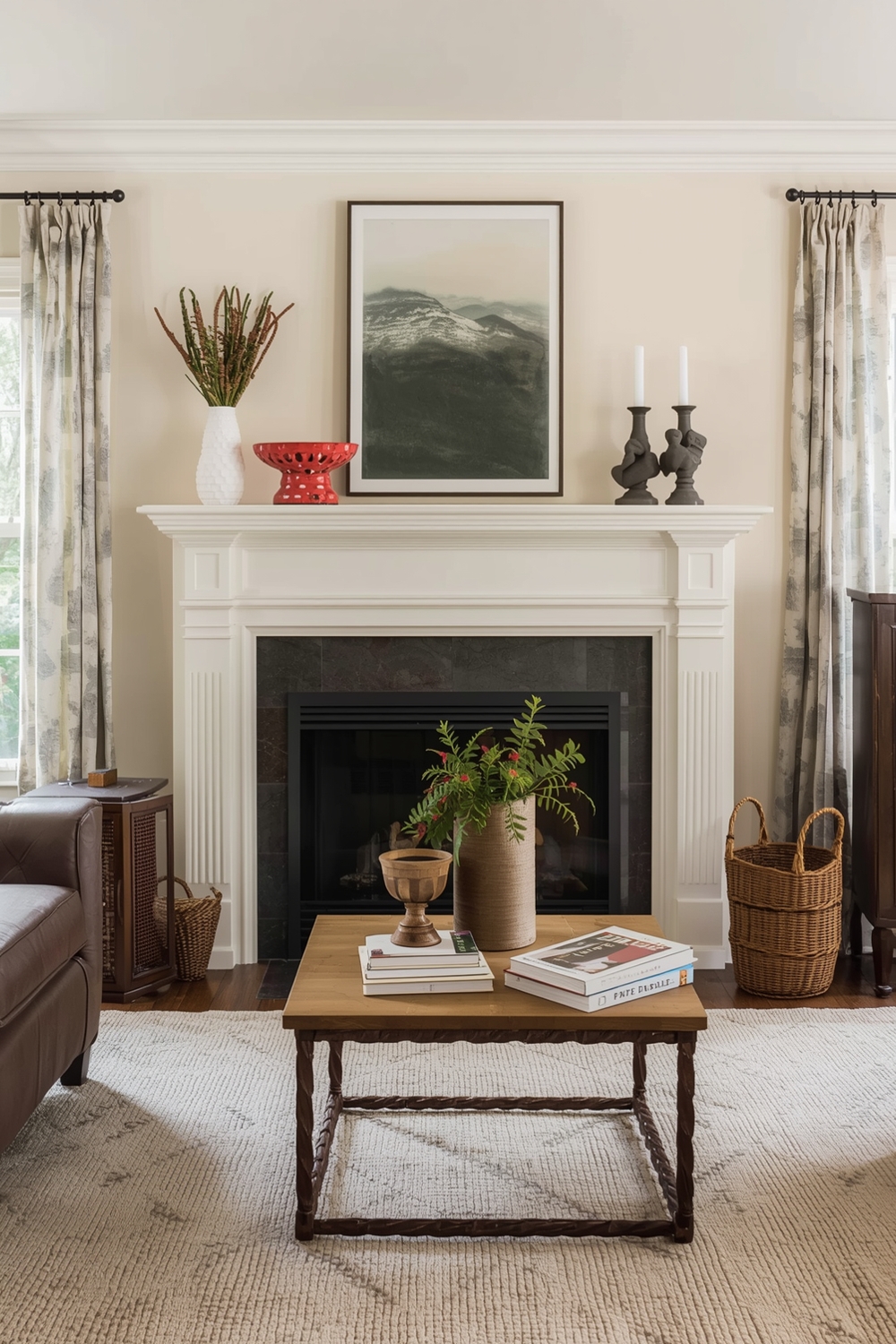 Current Snug Fireplace Layout Examples