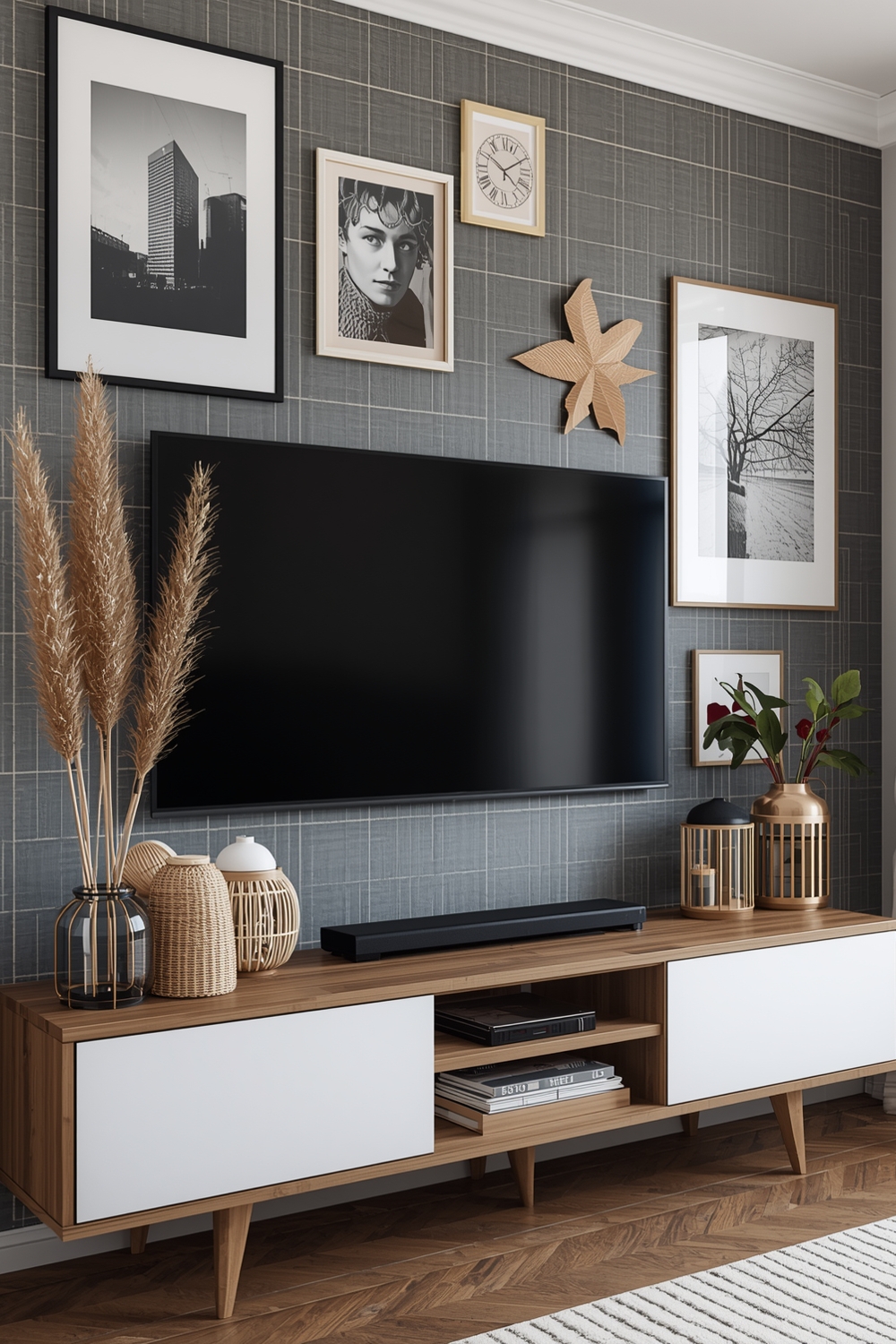 Current TV Wall Design Concept Boards