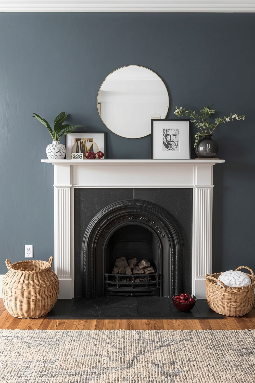 Efficient Fireplace Workspace Ideas