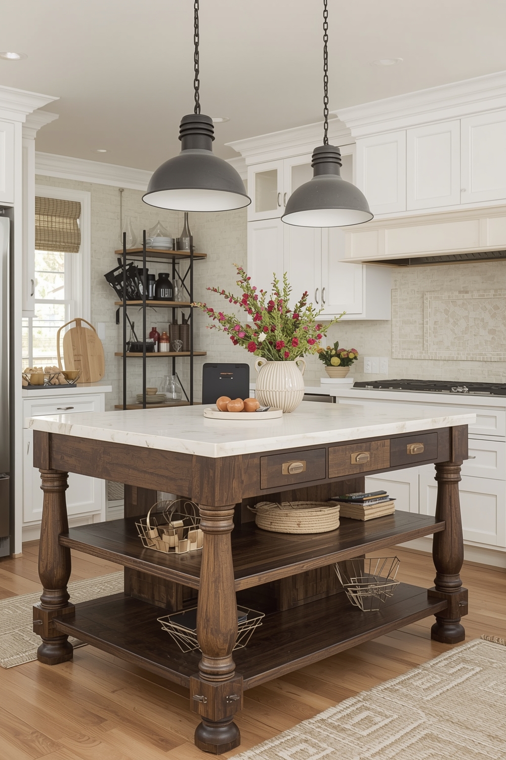 Efficient Kitchen Island Decor Plans