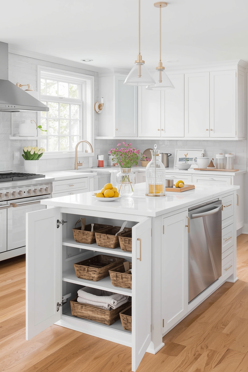 Efficient Kitchen Island Storage Ideas