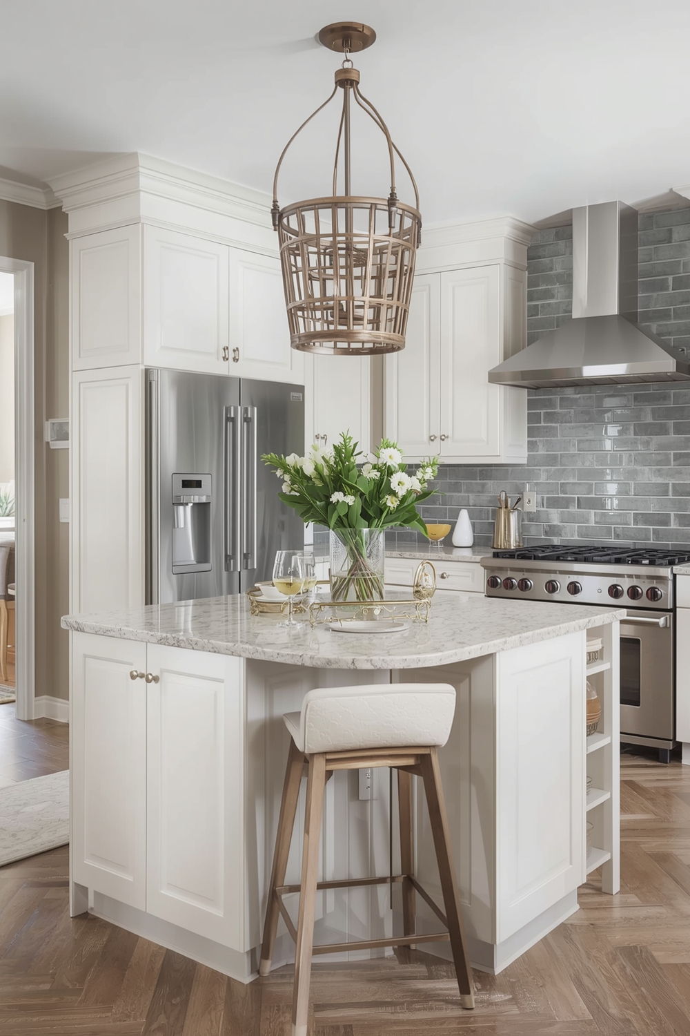 Efficient Kitchen Island Workspace Ideas