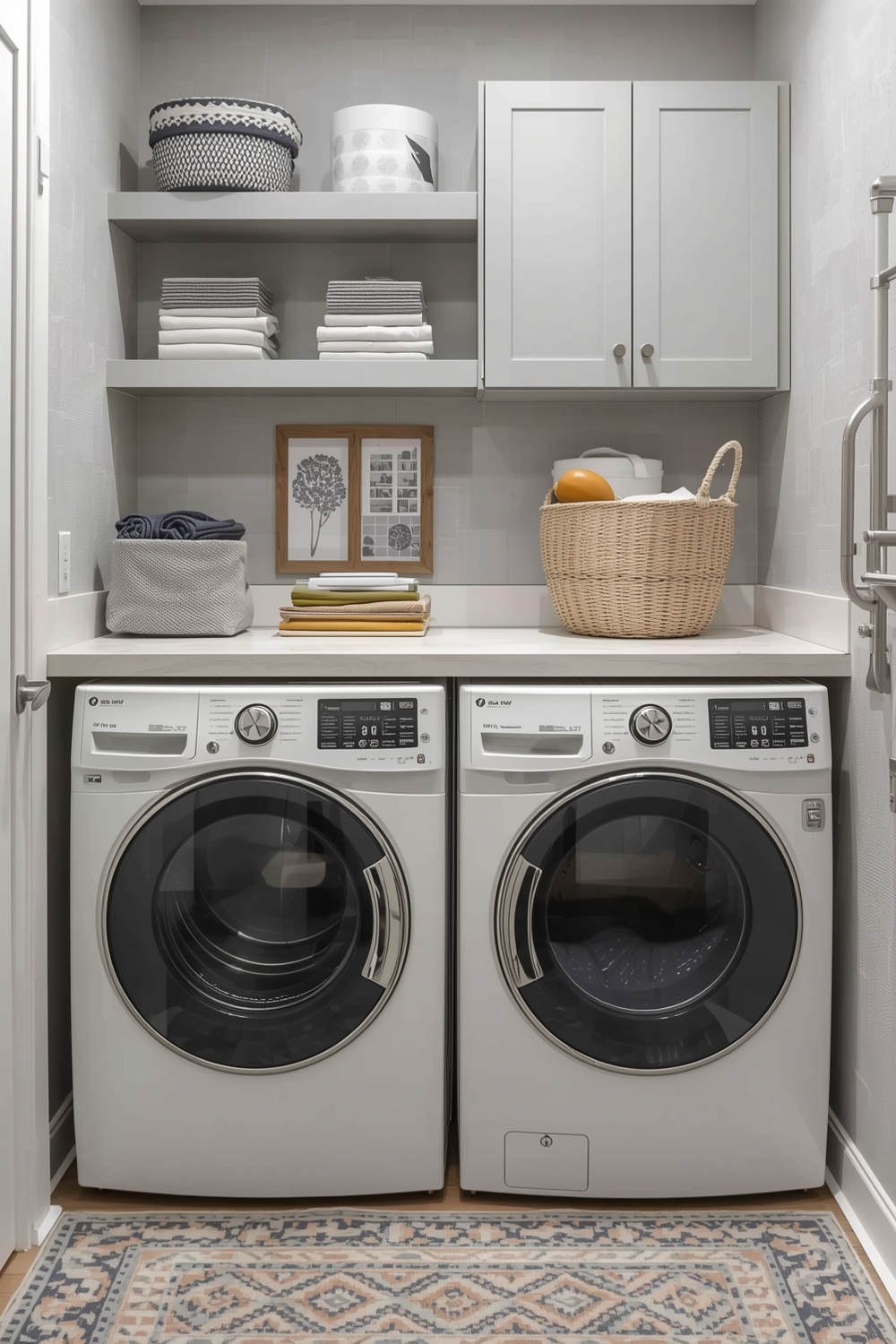 Efficient Laundry Room Workspace Plans