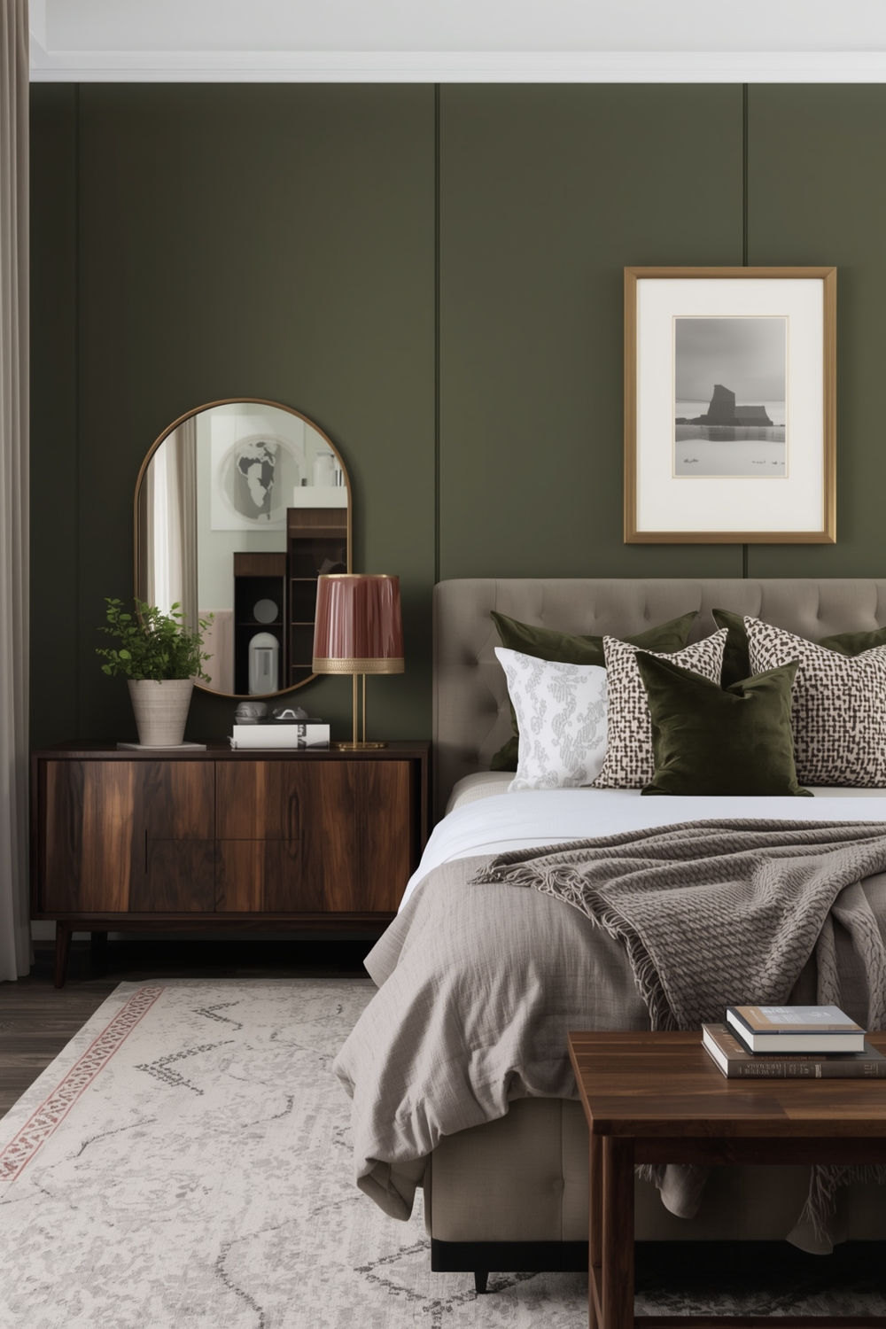 Efficient Olive Green Bedroom Layout Guides