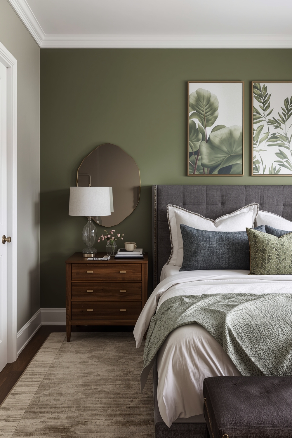 Efficient Sage Green Bedroom Layout Examples