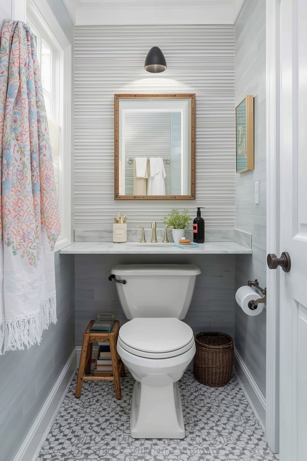 Efficient Small Bathroom Workspace Ideas
