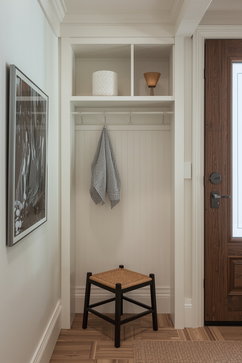 Efficient Small Entryway Storage Plans