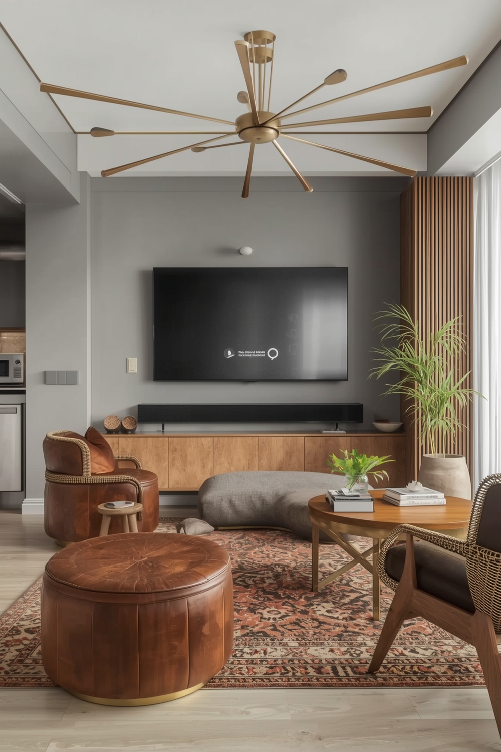 Efficient TV Wall Layout Plans