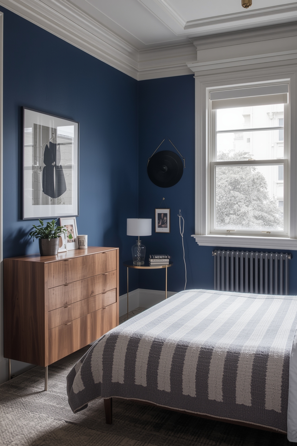 Essential Blue Bedroom Layout Concept Examples