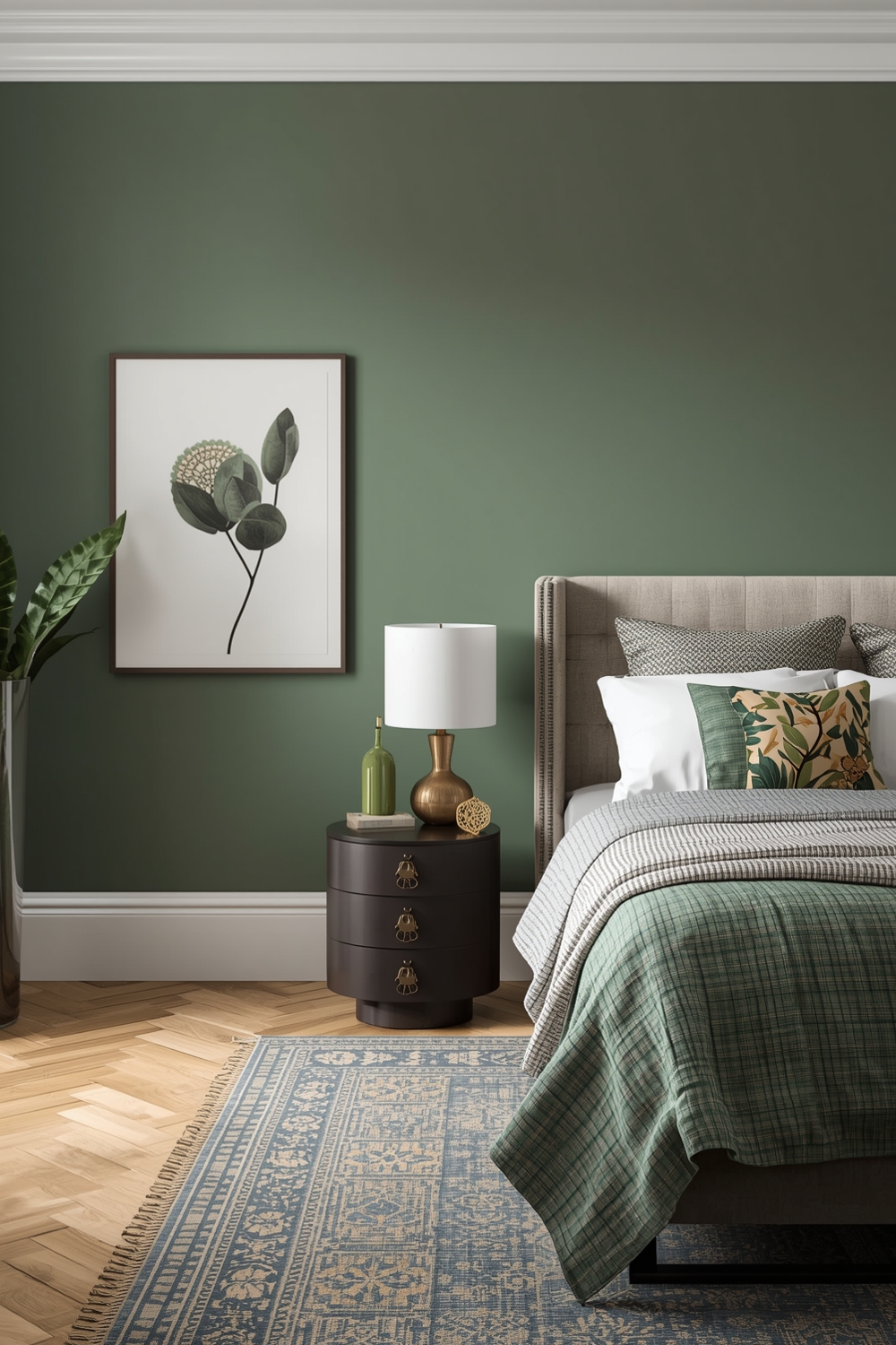 Essential Sage Green Bedroom Layout Concept Examples
